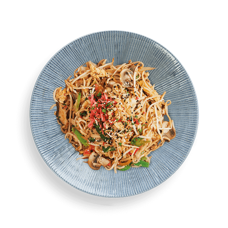 yasai yaki soba | mushroom